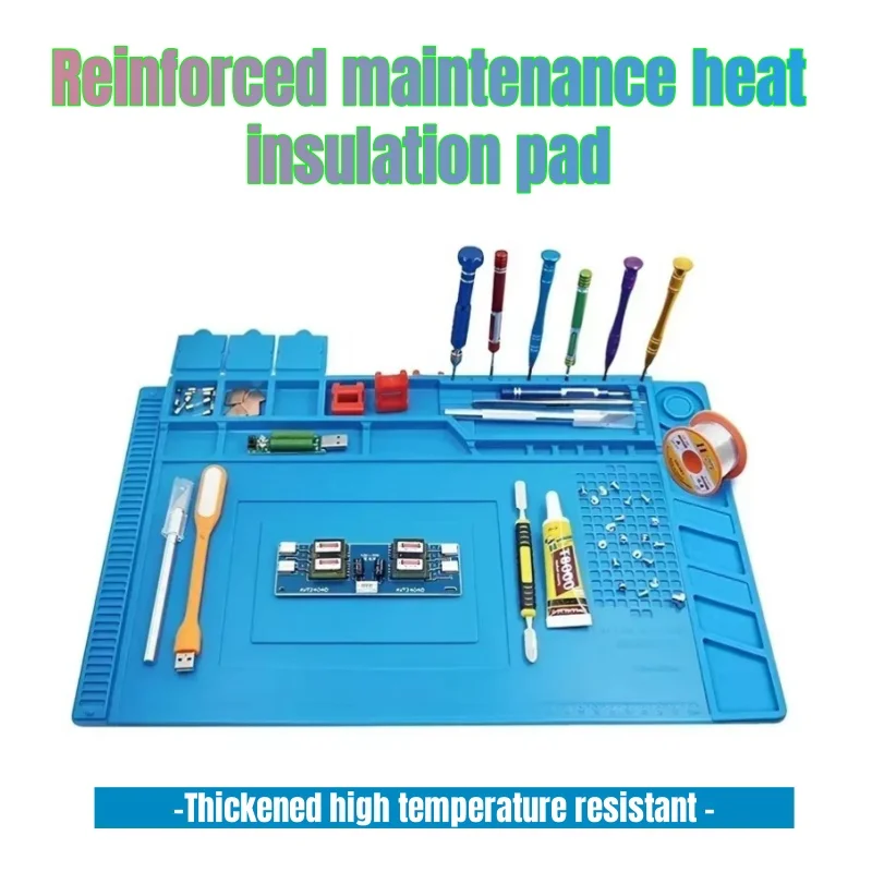 Electronics Repair Workstation - حصيرة مغناطيسية من السيليكون، حصيرة محطة