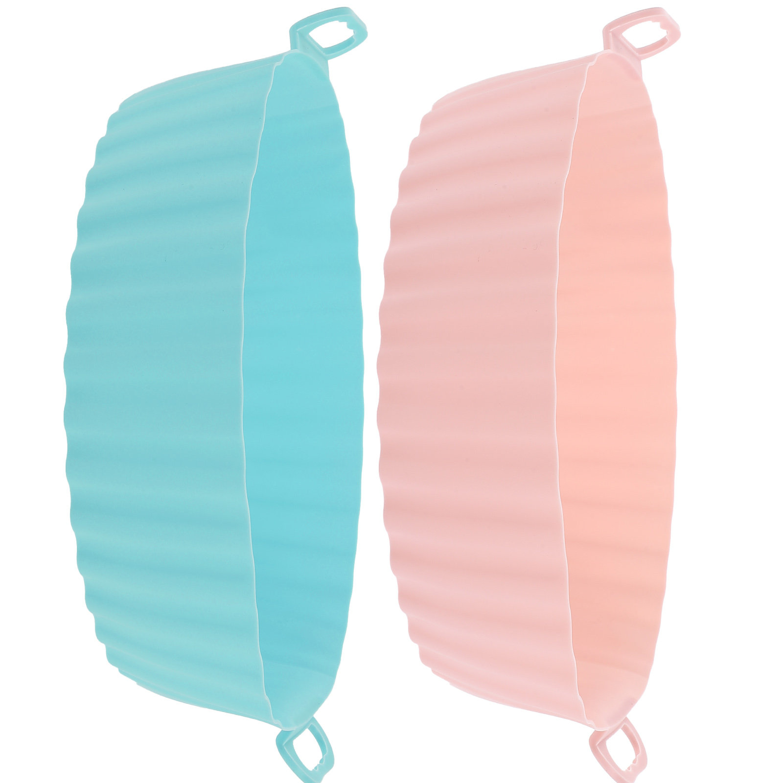 Heat Mat Silicone - قطعتان من حصيرة الخبز السيليكونية للمقلاة