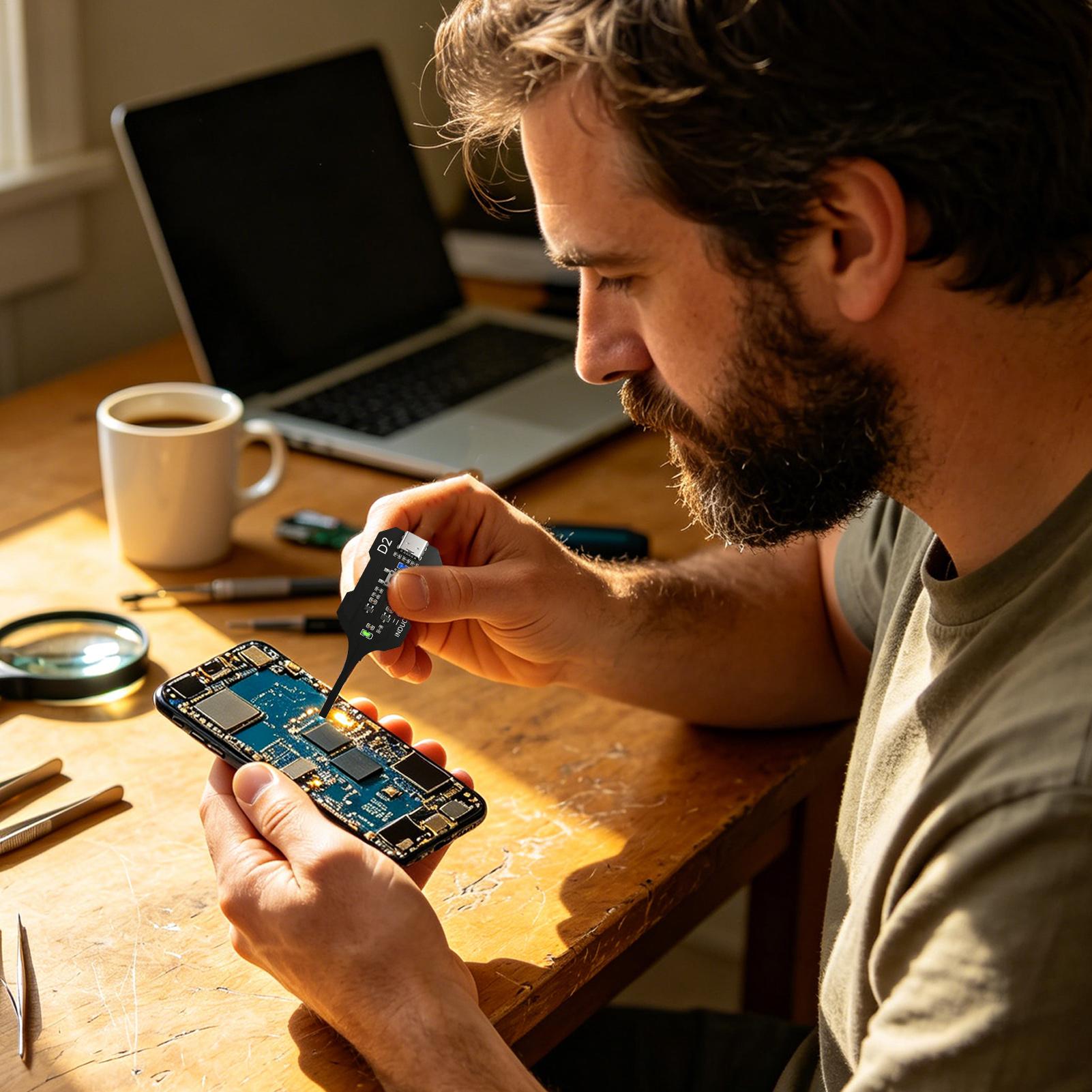 جهاز اختبار مقاومة اللوحة الإل - مراجعة Electronics Repair Shop وسعره