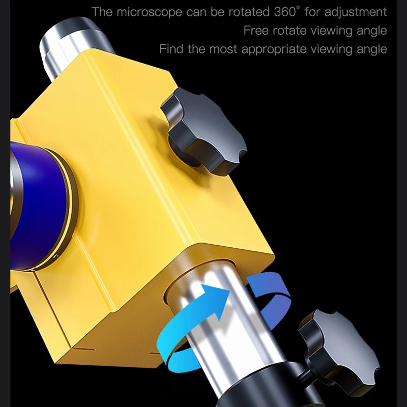 مجهر ستيريو ثلاثي العينية D75T - مراجعة Electronics Repair Degree وسعره