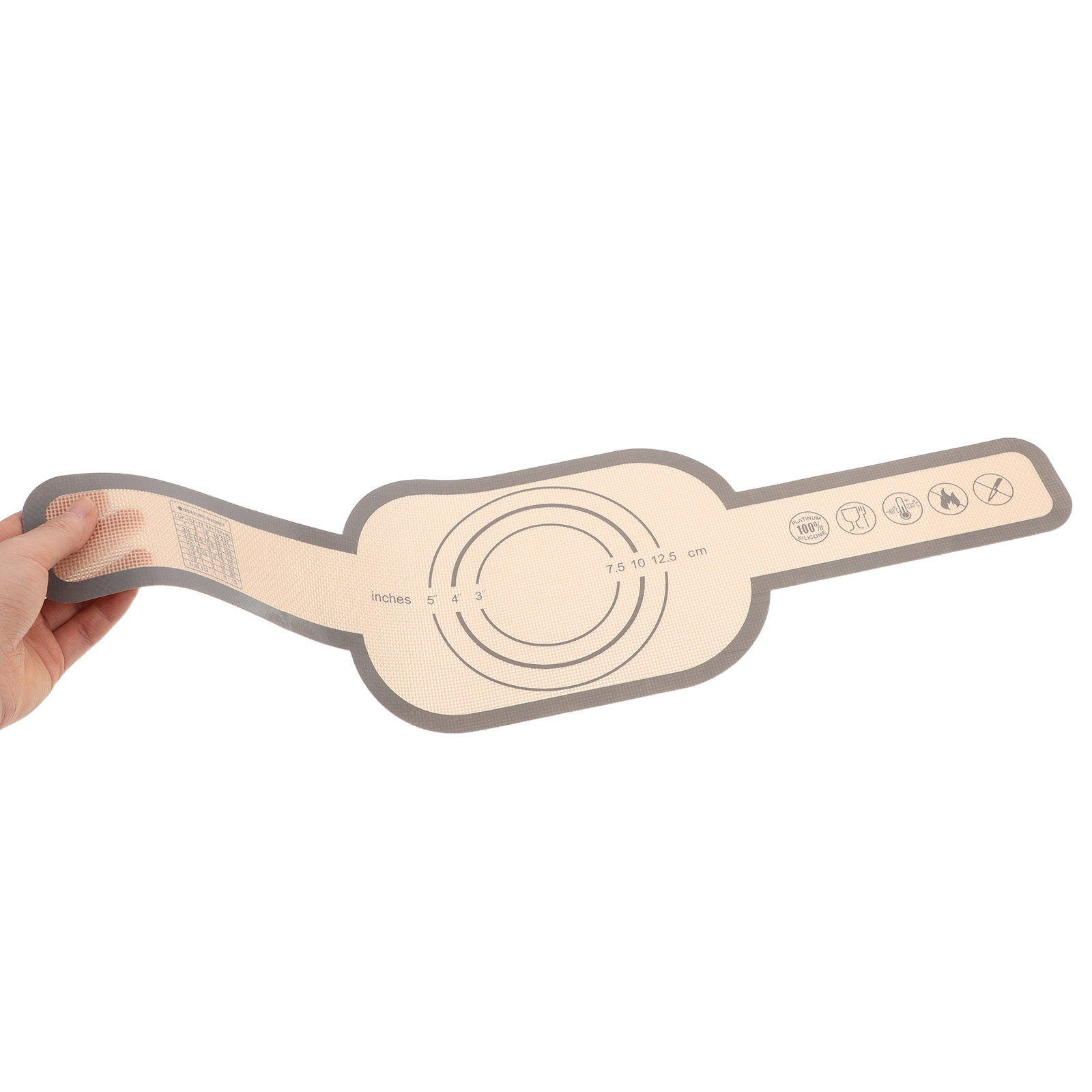 قطعتان من حصيرة نقل العجين الق - مراجعة Heat Mat Silicone وسعره