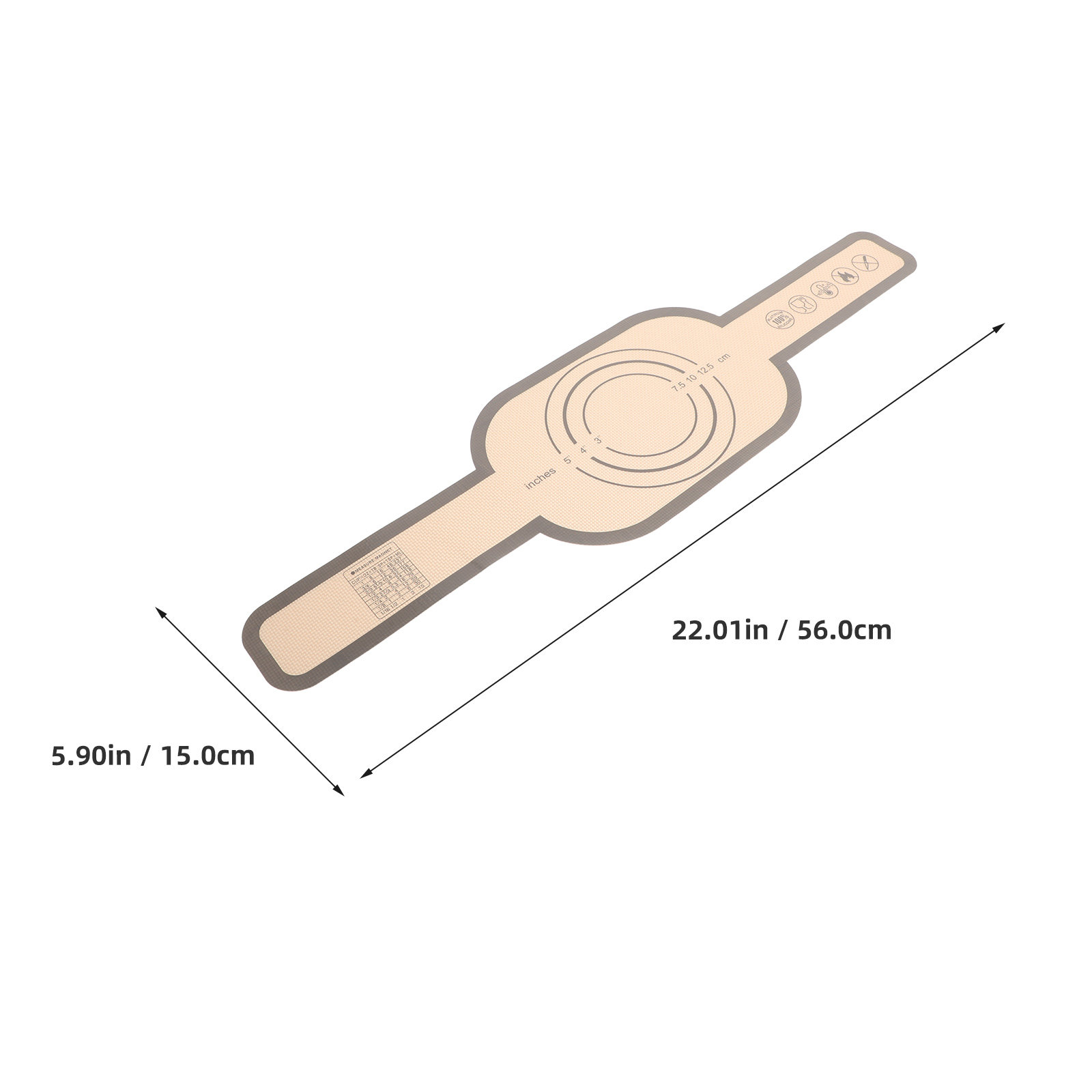 قطعتان من حصيرة نقل العجين الق - مراجعة Heat Mat Silicone وسعره