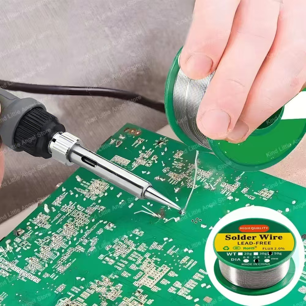 سلك لحام خالٍ من الرصاص عالي ا - مراجعة Electronics Repair Degree وسعره