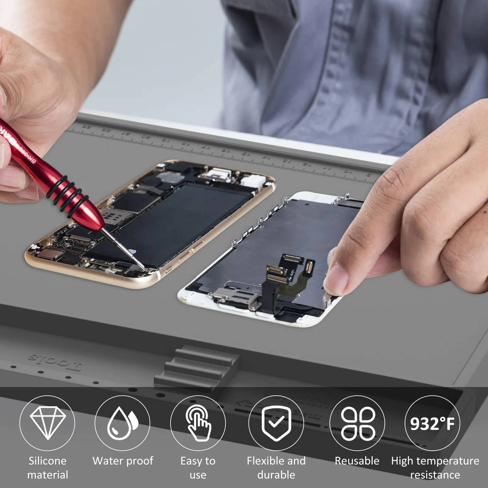 وسادة إصلاح العمل من السيليكون - مراجعة Electronics Repair Workstation وسعره