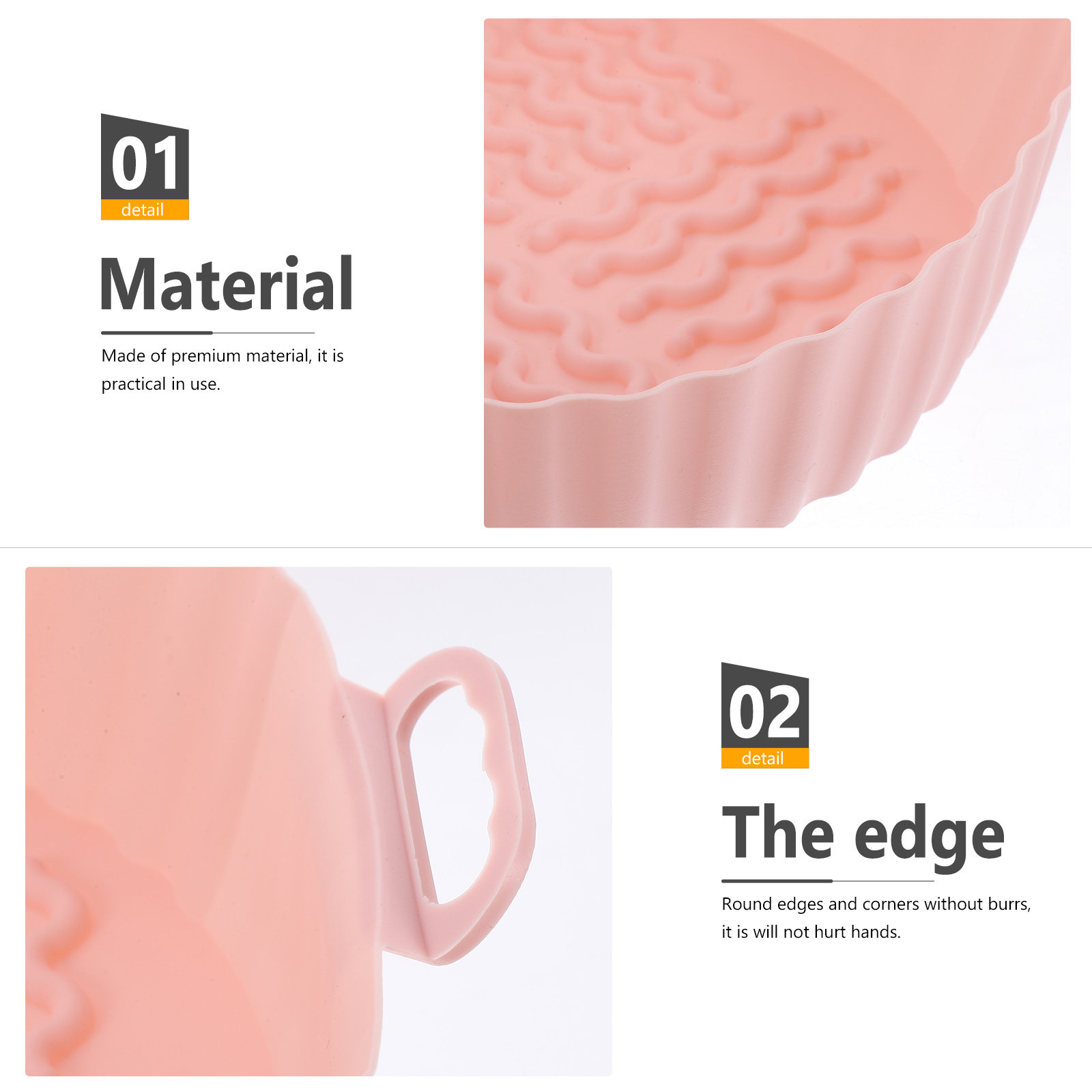 قطعتان من حصيرة الخبز السيليكو - مراجعة Heat Mat Silicone وسعره