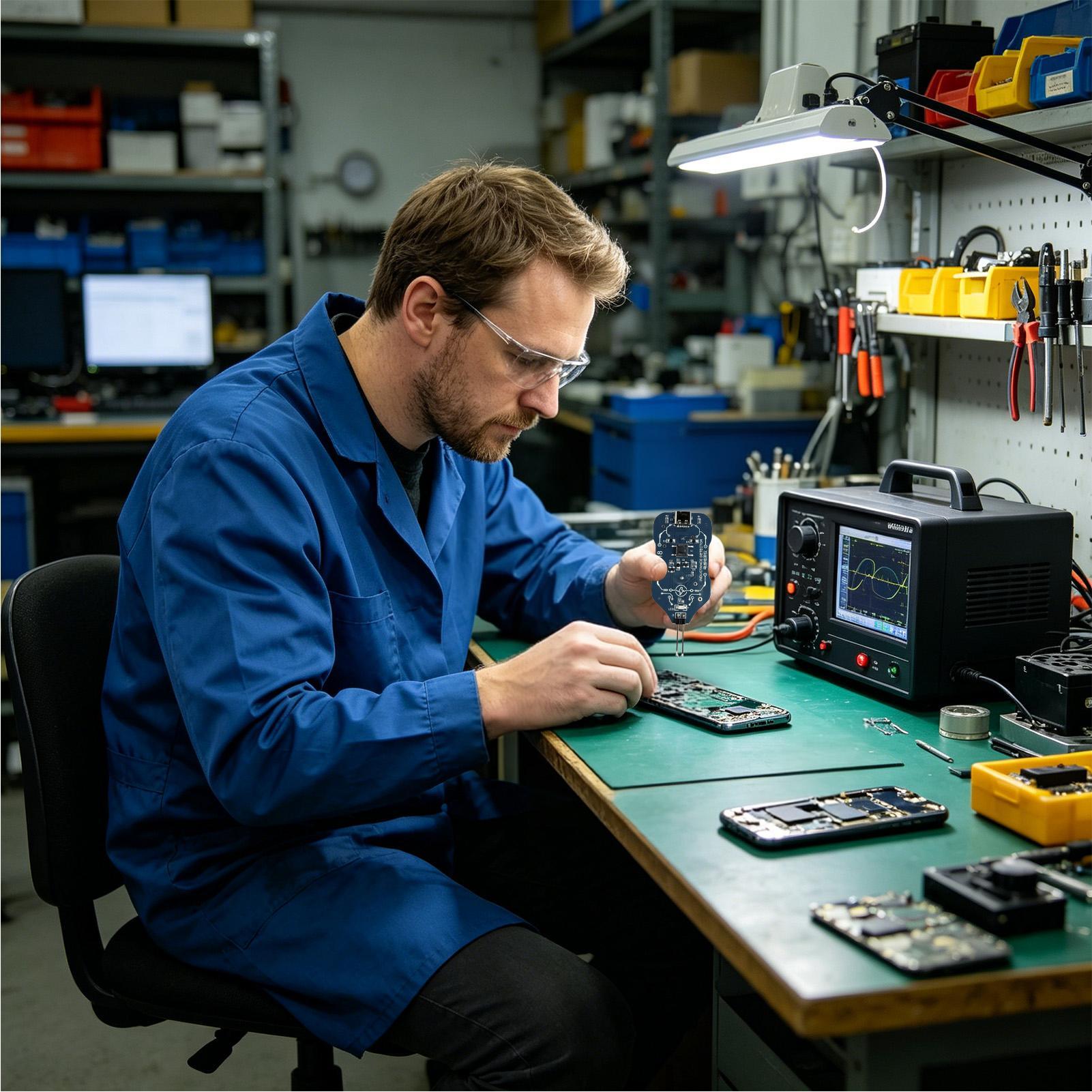 أداة اختبار حزمة المحولات الكه - مراجعة Electronics Repair For Beginners وسعره