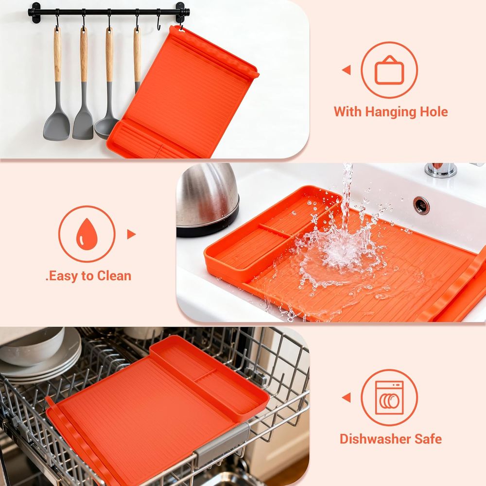 بساط شواء من السيليكون المقاوم - مراجعة Heat Mat Silicone وسعره